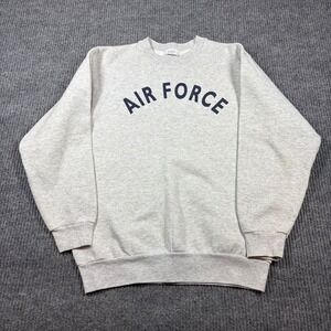 Vintage Air Force Crewneck XS Sweatshirt Gray Cotton Polyester Made in USA